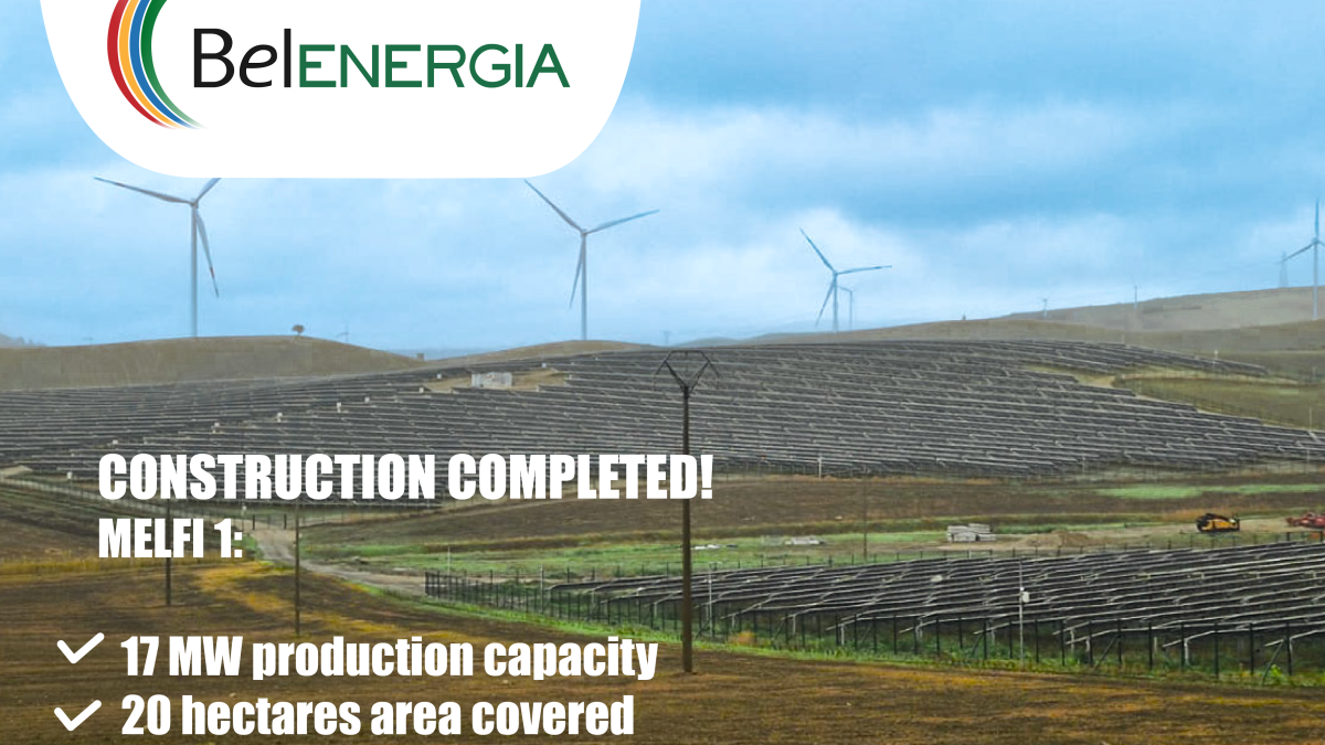 Melfi 1 Solar Plant Completed